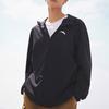 Anta Тренировочная серия спортивная куртка с капюшоном дышащая удобная с длинным рукавом солнцезащитная куртка мужские куртки базовая-черная 952427606-5