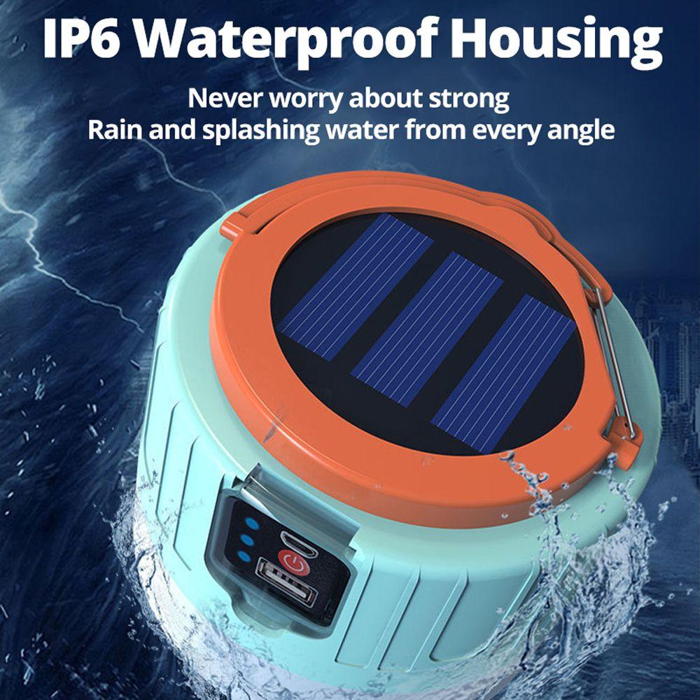 Emergency Lights BBQ Hiking Accessories Solar Light Portable Lanterns Tent Lamp LED Camping Light