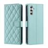 Кожаный чехол-книжка Huawei Honor 400 с узором «гусиная лапка», слотом для карт и ремешком для Honor Magic8 Pro.