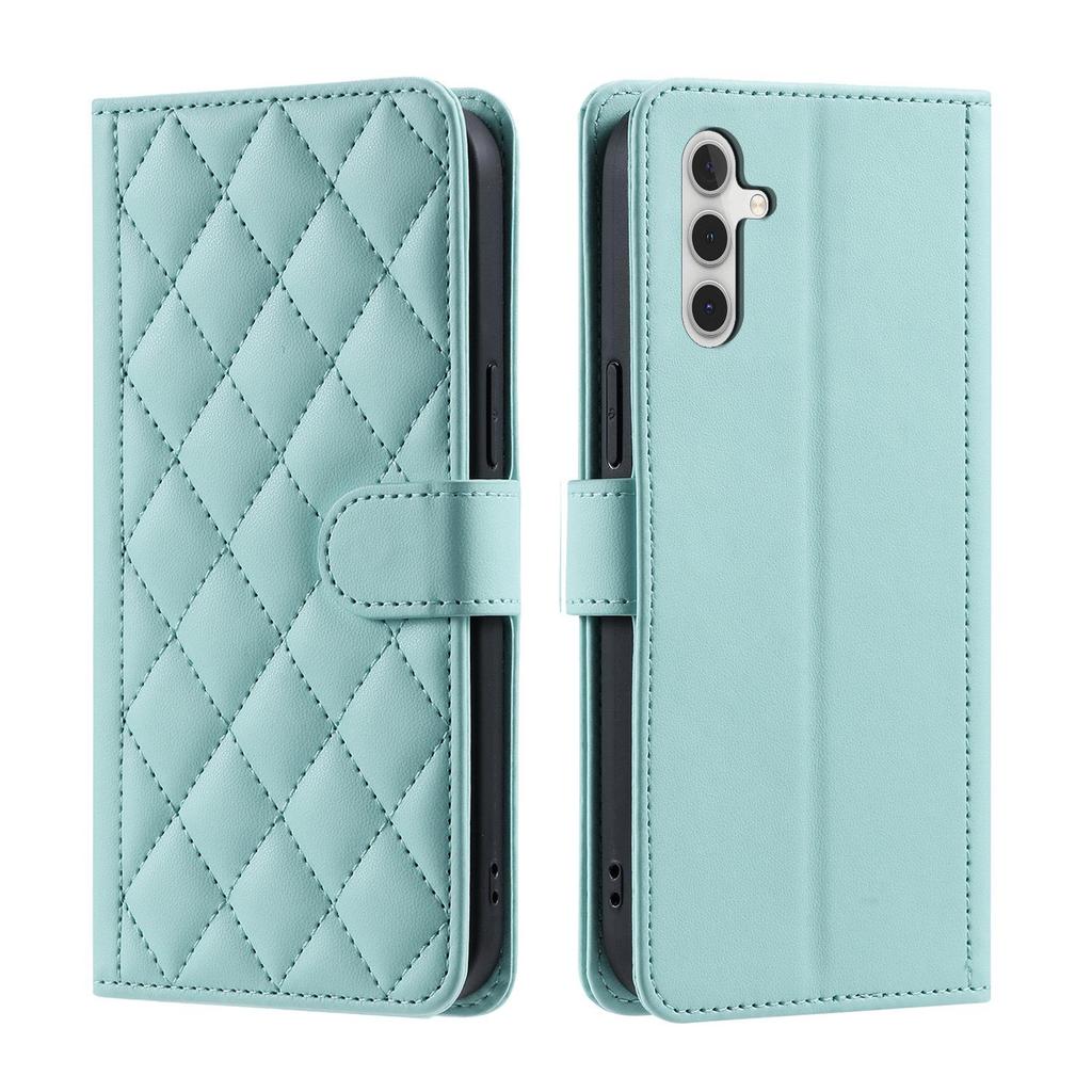 Кожаный чехол-книжка Huawei Honor 400 с узором «гусиная лапка», слотом для карт и ремешком для Honor Magic8 Pro.