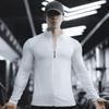 Мужская спортивная рубашка с длинным рукавом, быстросохнущая, для весны и осени