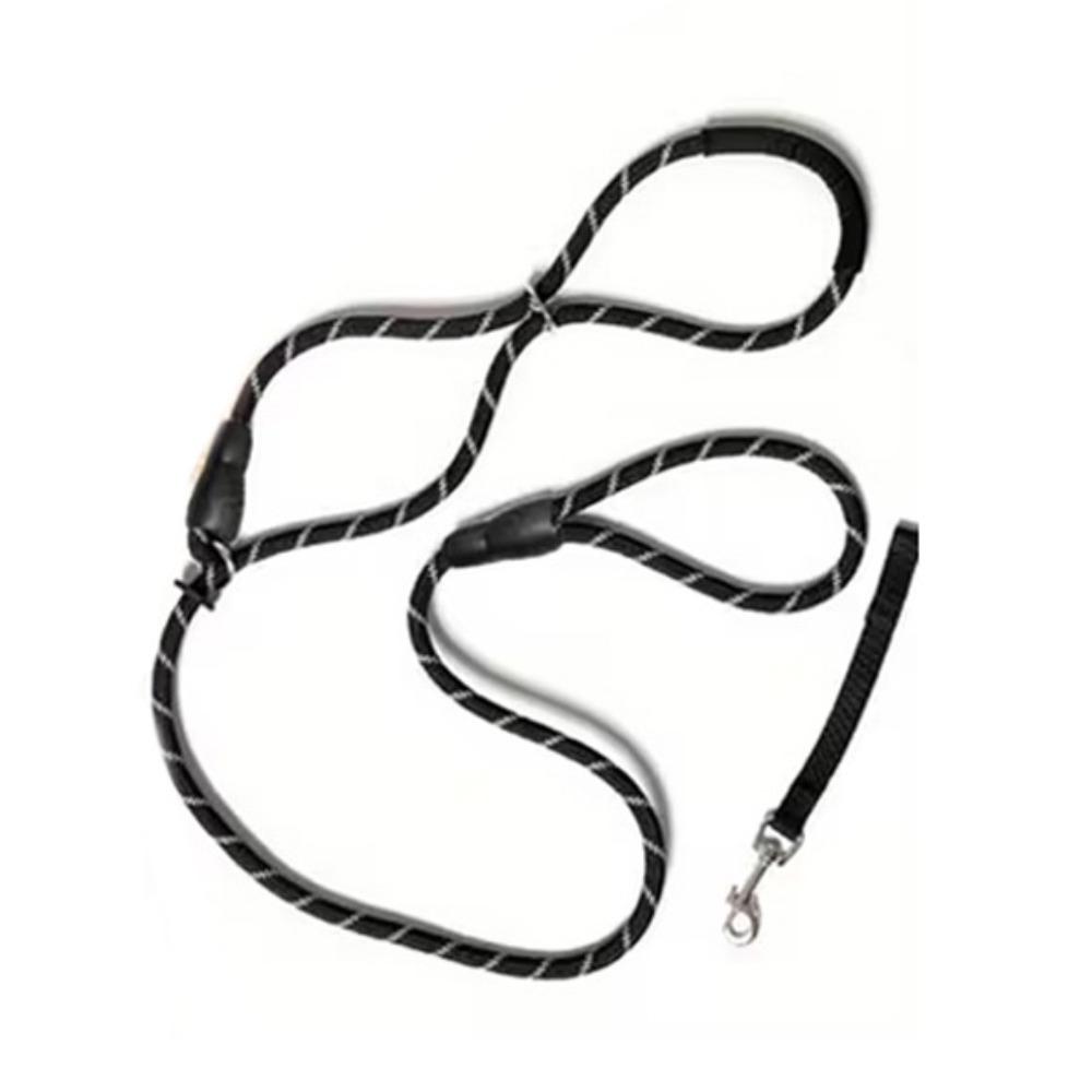 2in1 Dog Leash with Anti-Bite Muzzle Adjustable Anti-Pull Dog Leash Pet Supplies