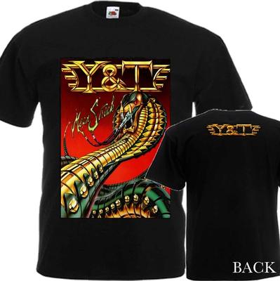 Новая футболка с DTG и DTF печатью - Y&T - Злобный нрав