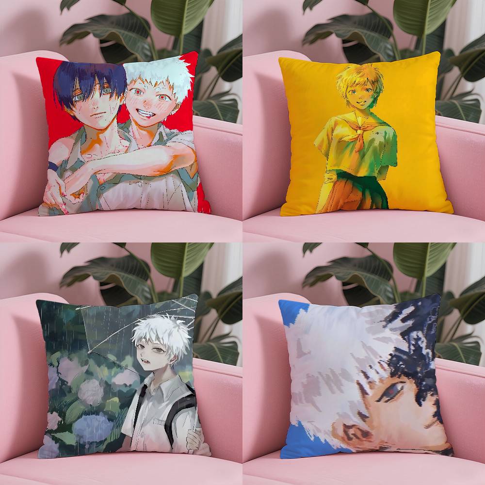 The Summer Hikaru Died Anime Pillow Case Safe Custom Photo Pillow, Anti-fade Brushed Fleece Cushion, Maternal & Infant Safe.