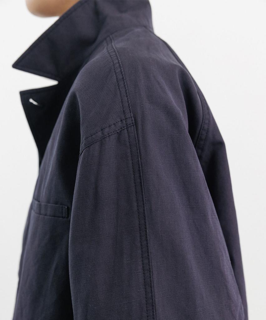 Blankroom Rustic Lamy Jacket_Navy