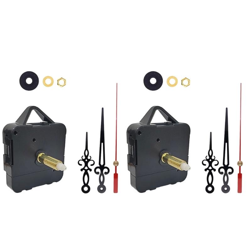 Комплект для замены часового механизма с длинным валом 32 мм для ремонта часов дома, в офисе и в мастерской