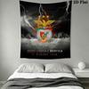 Benfica Wall Hanging Printed Fabric Blanket Decorative Tapestries for Bedroom Living Room Home Decor