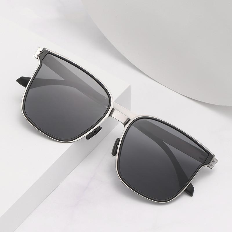 aoron Metal Frame Sunglasses Outdoor Fashion Men Women Driving Fishing Glasses