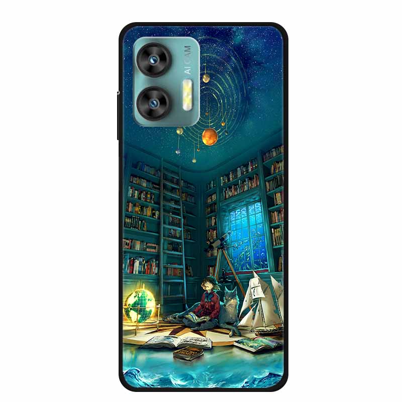 Для Oukitel C36 C35 Чехол Роскошный ТПУ Мягкий Силикон Чехлы для Телефона Задняя Крышка для Oukitel C35 OukitelC36 Ударопрочный Цветы Fundas