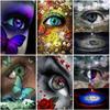 5D DIY глаза алмазная живопись Фэнтези наборы крестиков Алмазная мозаика вышивка изображение кристалл горный хрусталь подарок на Новый год