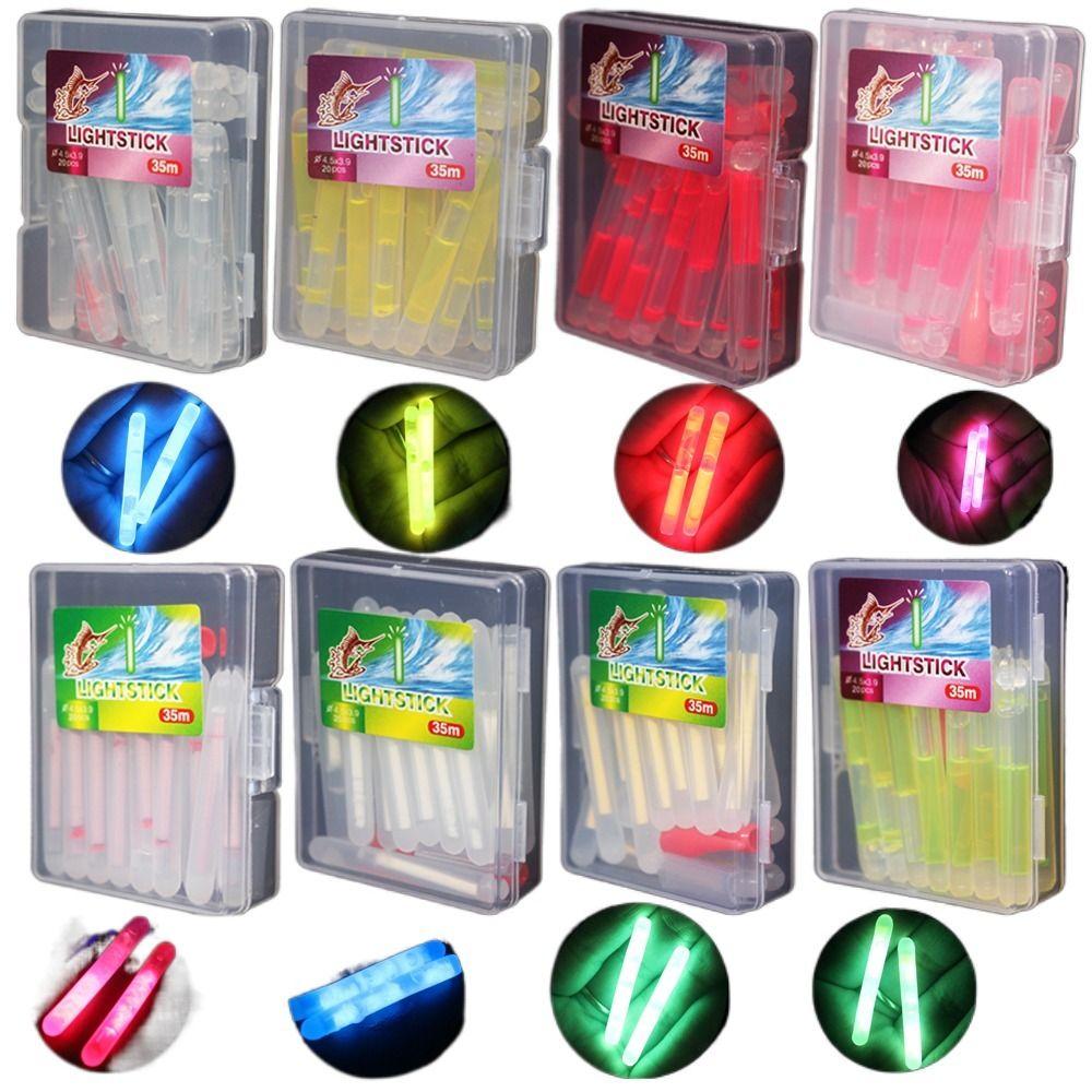 Ночная рыбалка Темное свечение Химический свет Светящийся поплавок Рыбалка Светящаяся палочка Флуоресцентный рыболовный поплавок