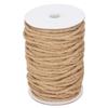 Jute Twine 50M Length 5mm Diameter 4 Strand Jute String Rope DIY Handcraft Accessory Home Decoration