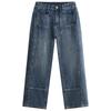 NVG·YOUNG Men's Loose Fit Wide-Leg Cargo Jeans
