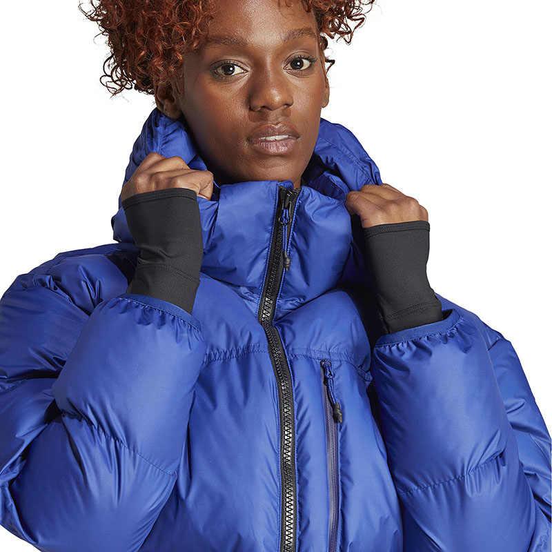 adidas Женская пуховая куртка королевский синий IL9615