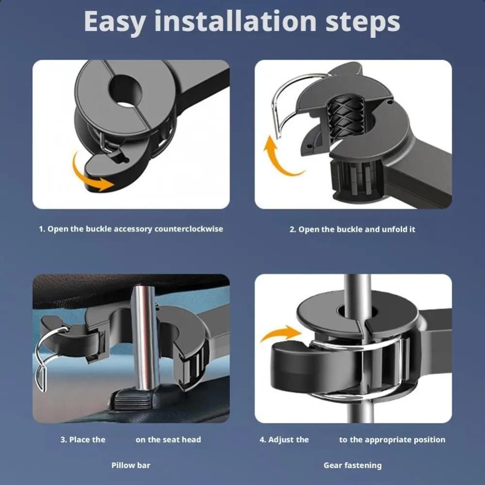 ABS+PP Cooler Air Fan Rotation Double Head Fans New Car Cooling Fan Car