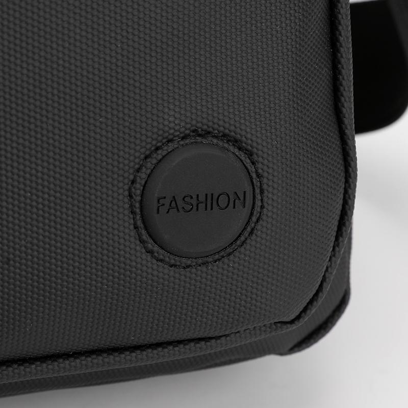 Vintage Waterproof Shoulder Bag Men Fashion Crossbody Bags Large Capacity Simple Travel Student Computer Bag Purse Handbag