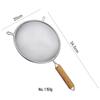 Stainless Steel 304 Strainer Doubleear Multiuse Kitchen Sieve For Flour Soy Milk Juice And Oil