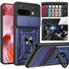 Военный бронированный чехол для Google Pixel 9A Чехол для Pixel 9 Pro XL Чехол с кольцом-подставкой Coque Fundas