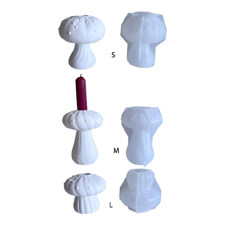 Элегантная форма гриба Прочная силиконовая форма для цветочных горшков Инструмент Незаменимый аксессуар для домашнего использования Любители искусства из смолы