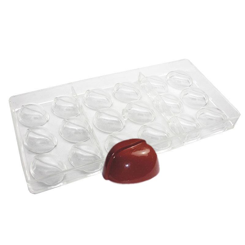 Горячие продажи поликарбонатные формы для шоколада какао 3D формы для желе из кофейных зерен мягкие сладости капли воды пластиковые формы DIY конфеты инструмент