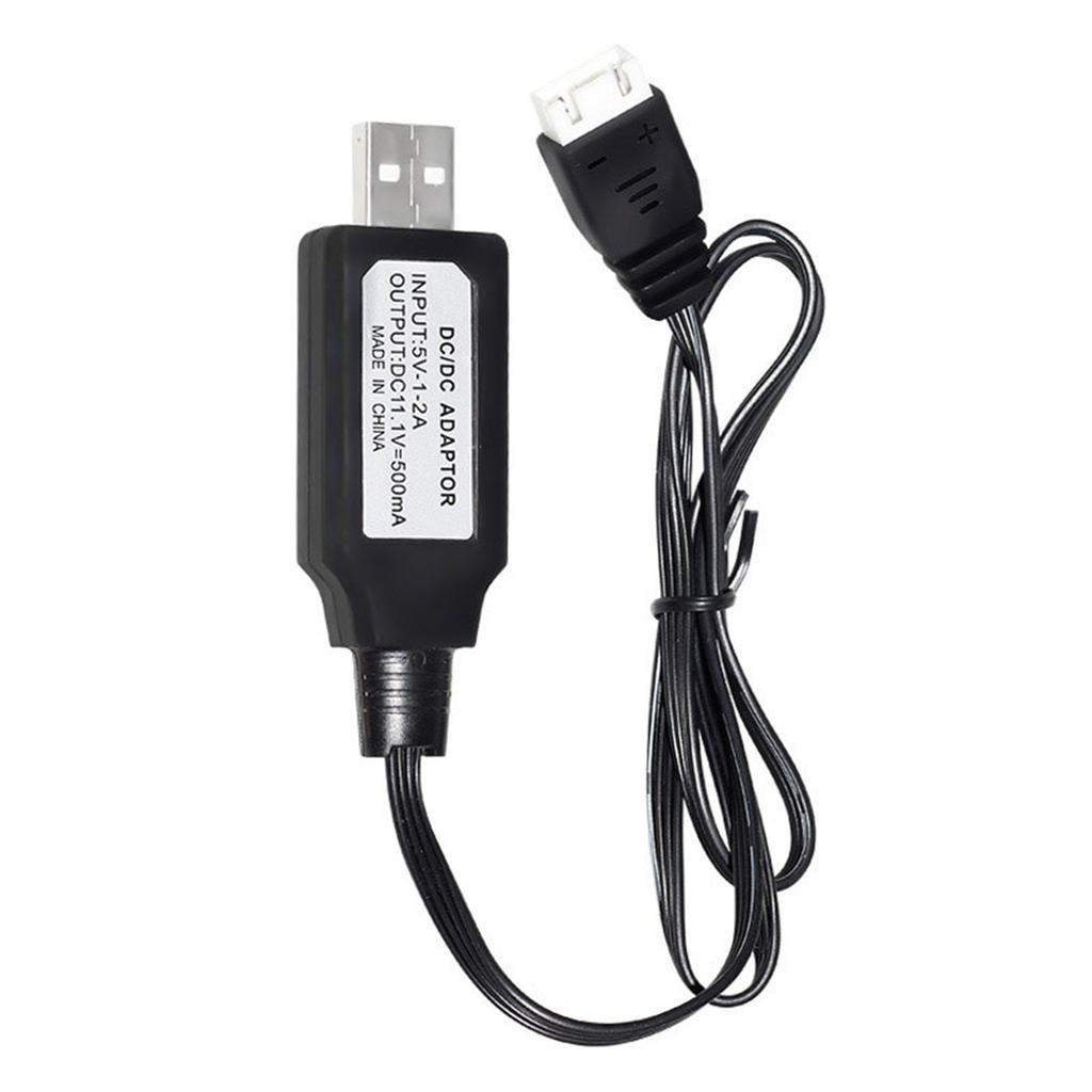11.1V 500mAh Быстрый USB-кабель для зарядки с разъемом XH-4P для литиевых Lipo аккумуляторов Дистанционное управление автомобилями, лодками