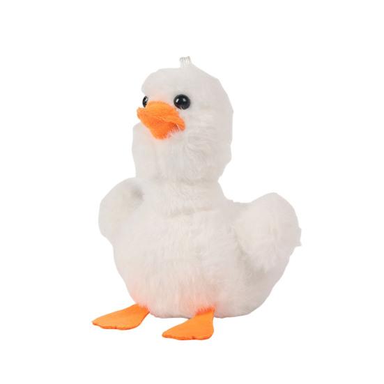 Электрическая игрушка-головоломка для кошек, перезаряжаемая, хлопающая утка, портативная, против укусов, интерактивная игрушка для кошек, бьющая крыльями утка, котенок, плюшевые игрушки