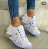 Fashion 2024 Tennis High Top Canvas Shoe Sneakers Women Shoes  Lace Up Breathable Casual Running Autumn Platform Girls Vulcanized