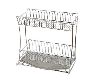 Посуда Pearl Metal 2 Сушилка из нержавеющей стали, Ярусная, Тонкая, Раздвижная, Сталь 18-8, Экологичность, HB-5532