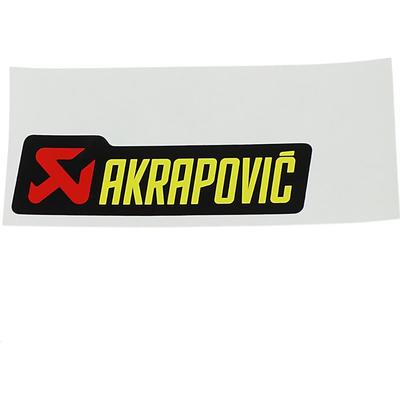 Термостойкая алюминиевая наклейка Akrapovic 100 мм x 29 мм P-HST12AL Тип товара: Общий