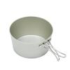 Aluminum Shella Cup Deep 850 Fold Handle Made In Japan Tsubame Sanjo Open Fire Excellent Heat Conductivity Stacking Outdoor Camping Touring Rice