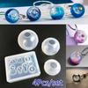 4Pcs/Set Transparent Ball Silicone Mold Diy Jewelry Tools(Molds Only)