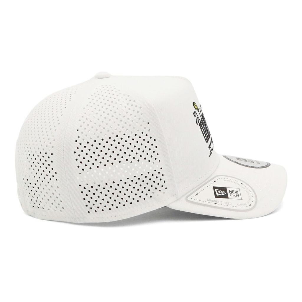 New Era Golf Cap 9FORTY On Par 14676920 NER36G0636 White Peanuts Snoopy PEANUTS Laser Perforated Collaboration ONSPOTZ Special Order Hat 940 New Deep