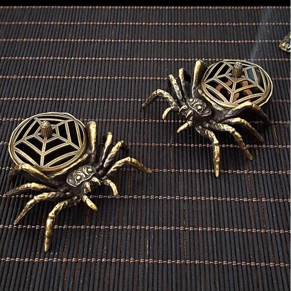 Metal Incense Burner Spider Type Aroma Furnace Durable Incense Holder Home Interior Decoration