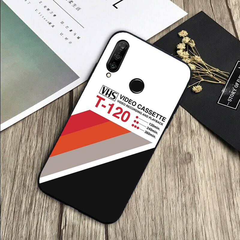 Ретро VHS Кассета Для Huawei Nova 8i 11i 12i 12s 9 10 SE Y60 Y70 Y90 Y72 Y73 Y61 Y91 P60 Pro P30 P40 Lite Чехол