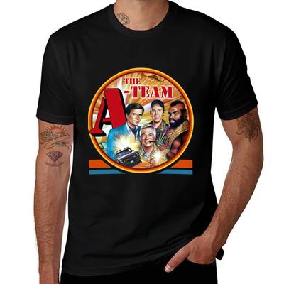 The A Team Tshirt Plus Size Simple Casual Top