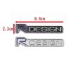 3d Metal R Design Logo for Car Rear Bumper Adhesive Badge for Volvo Rdesign XC90 S60 XC60 V70 S80 S40 V50 V40 V60 C30