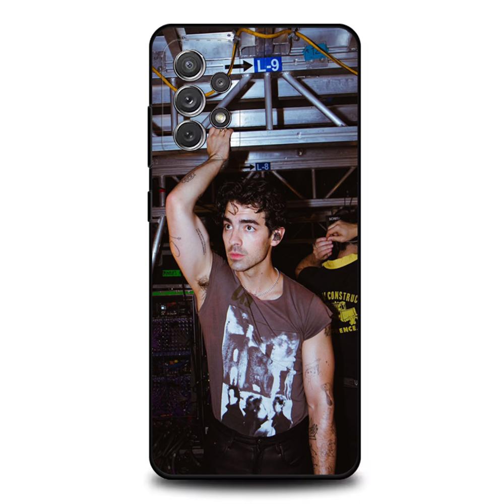 1 шт. Чехол для телефона Singer Joe J-Jonas Для Samsung S25,S24,S21,S22,S23,S30,Ultra,S20,Plus,Fe,Lite,Note,10,9,5G Черный Чехол