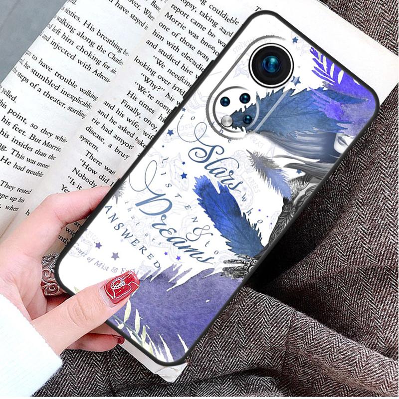 Чехол A Court Of Mist And Fury для Honor Magic 5 Lite 6 Pro 50 70 90 Honor X8b X9b X6 X7 X8 X9 X6a X7a X8a X9a