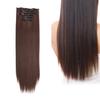 Wig Clip Soft Texture Simple To Wear High Temperature Fiber Decorative Clips Straight for Female