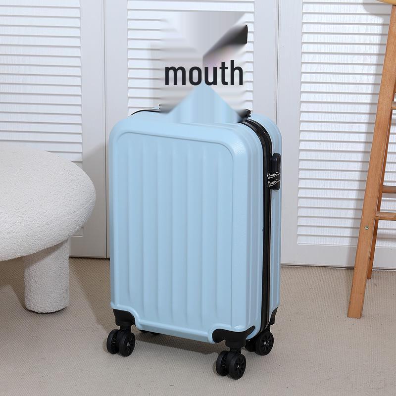 20-дюймовый легкий дорожный чемодан с кодовым замком и универсальными колесами для взрослых и студентов