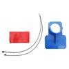 Pool Hose Holder Plastic 1.4 Inch Hose Support Bracket with Cable Tie To Prevent Falling