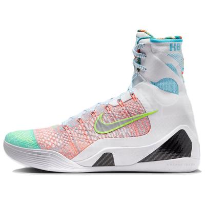 Kobe 9 Elite Protro What The Kobe 2025 Мужские кроссовки Серые Белые Светоотражающие-Серебристые FZ7335-101