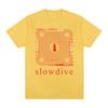 Slowdive Vintage T-shirt Tour 90s Shoegaze Ride Cotton My Bloody Valentine Men Women T Shirt Breathable Material, No Stuffiness in Hot Summer