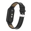 For For Xiaomi Smart Band 9 NFC/Band 9/Band 8 NFC/Band 8 Watch Strap Leather Watch Band Bracelet with Connector