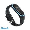 Ремешок для Mi band 7 6 5 Браслет Спортивный ремень Силиконовый ремешок для часов замена Браслет для умных часов для Xiaomi mi band 3 4 5 6 ремешок