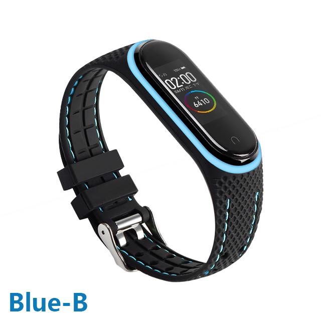 Ремешок для Mi band 7 6 5 Браслет Спортивный ремень Силиконовый ремешок для часов замена Браслет для умных часов для Xiaomi mi band 3 4 5 6 ремешок