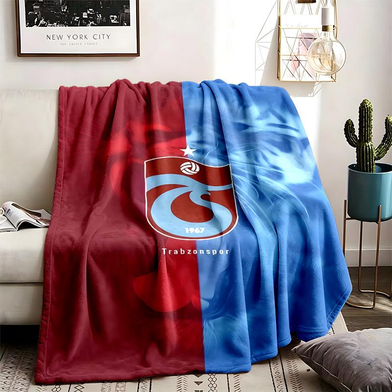 Trabzonspor Theme Blanket Suitable For Beds Sofas And Camping Perfect For Both Men And Women Comfortable Bedding All Year Round