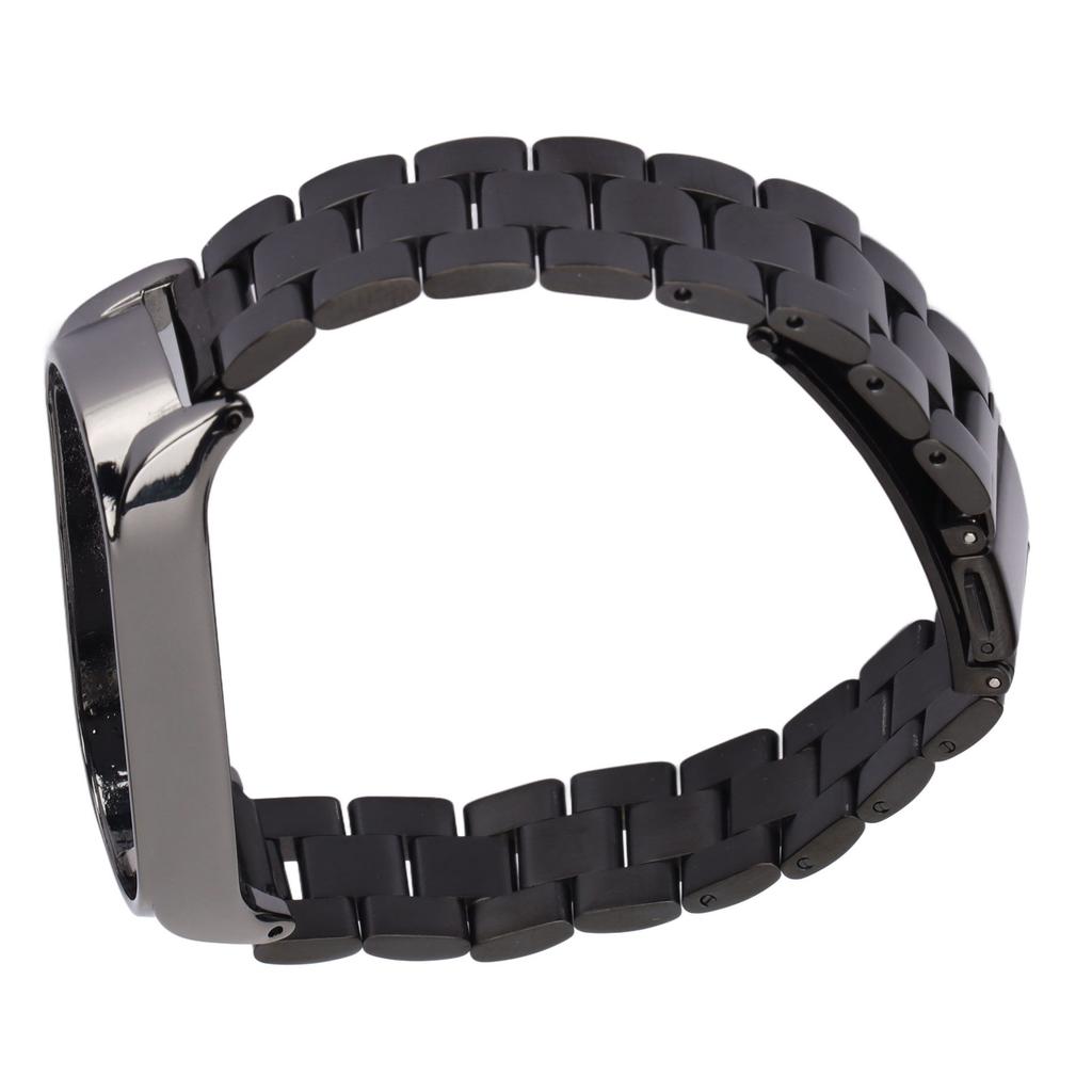Smartwatch Wrist Band Strap Stainless Steel Anti Lost with Double   Folding Buckle for   Band 6