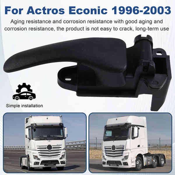 Black Plastic Car Left Interior Door Handle - Suitable for Ben, 1 pc
