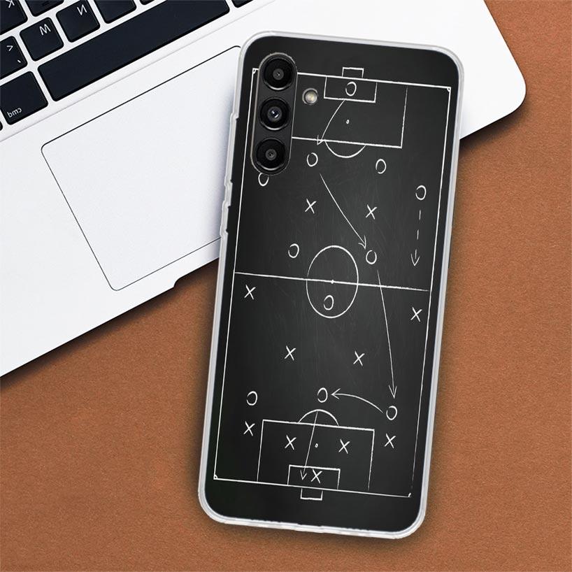 Чехол для телефона Футбольные Тактики Время Для Samsung Galaxy A02S A12 A22 A32 A42 A52 A72 A51 A50S A71 A41 A31 A21S A70S A40 A30S